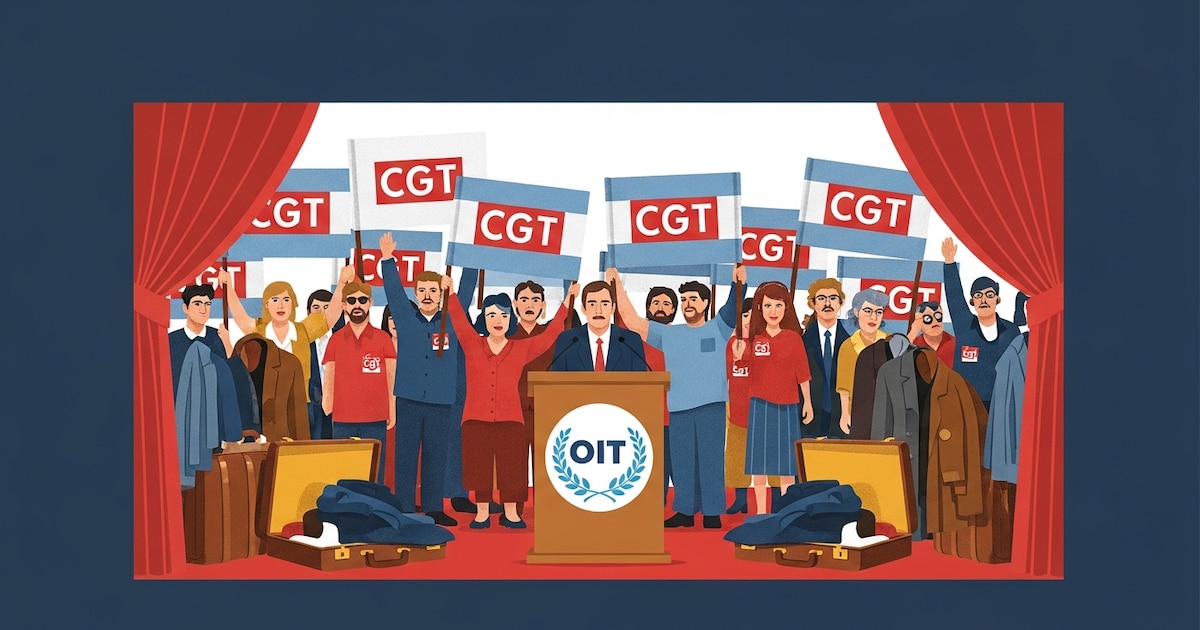 CGT Pivots From General Strike to Geneva Stage With Large OIT Delegation